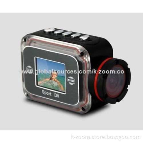 Sport camera, 120°, A+ grade high-resolution, ultra wide angle lens